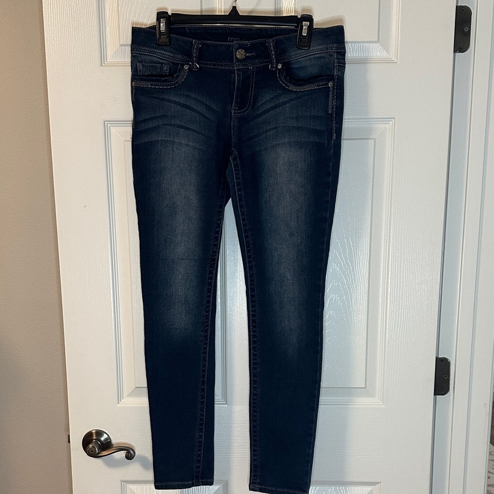 Maurices Dark Wash Skinny Jeans